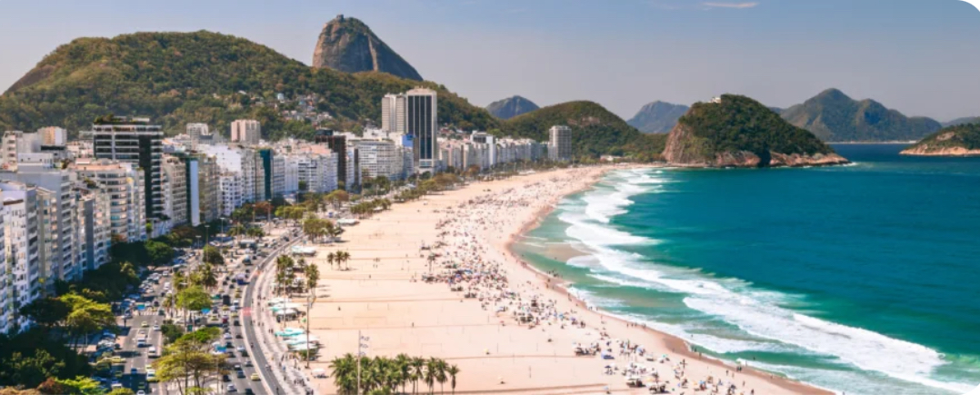 Plages de Copacabana et Ipanema visite guidée francophone Rio